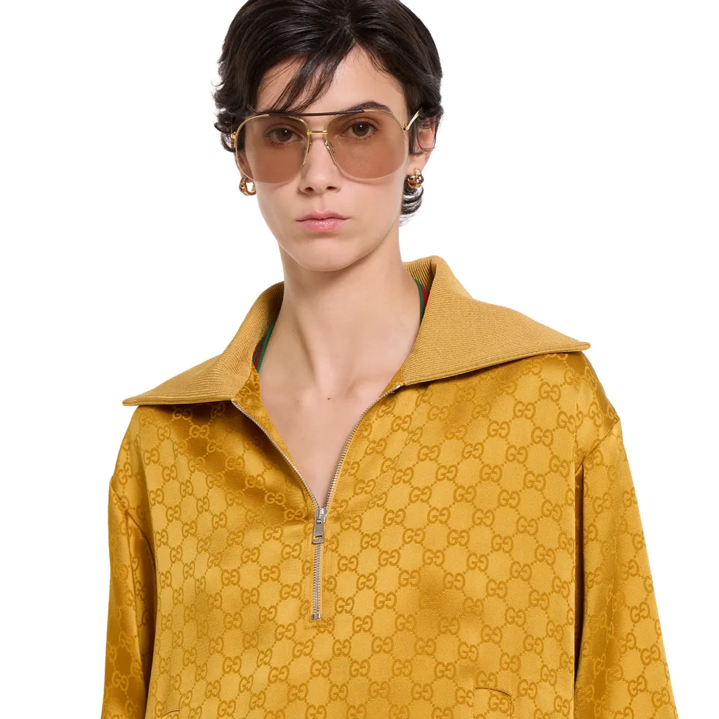 Gg Acetate Jacquard Jumper