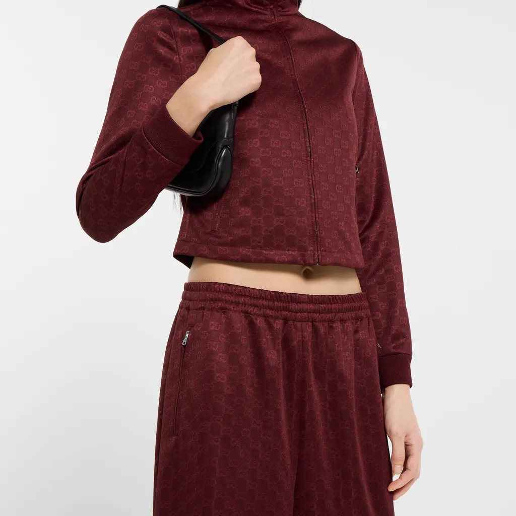 Gg Jersey Jacquard Leisure Pants
