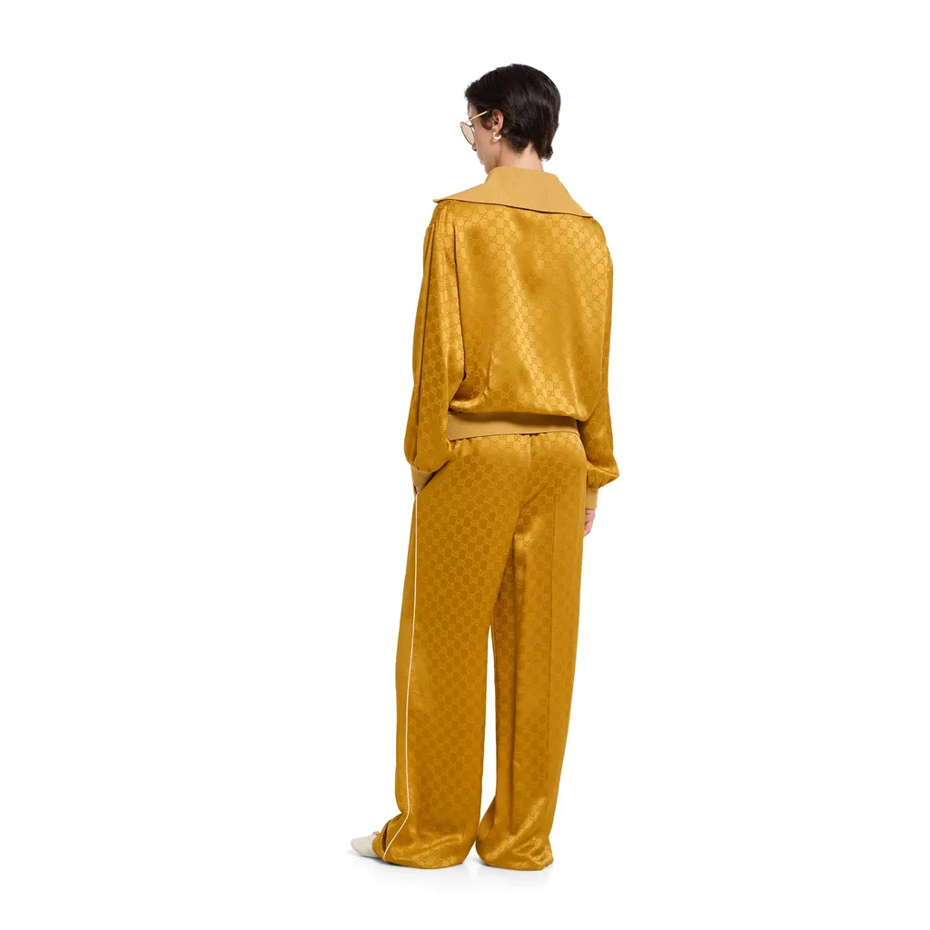 Gg Acetate Jacquard Trousers