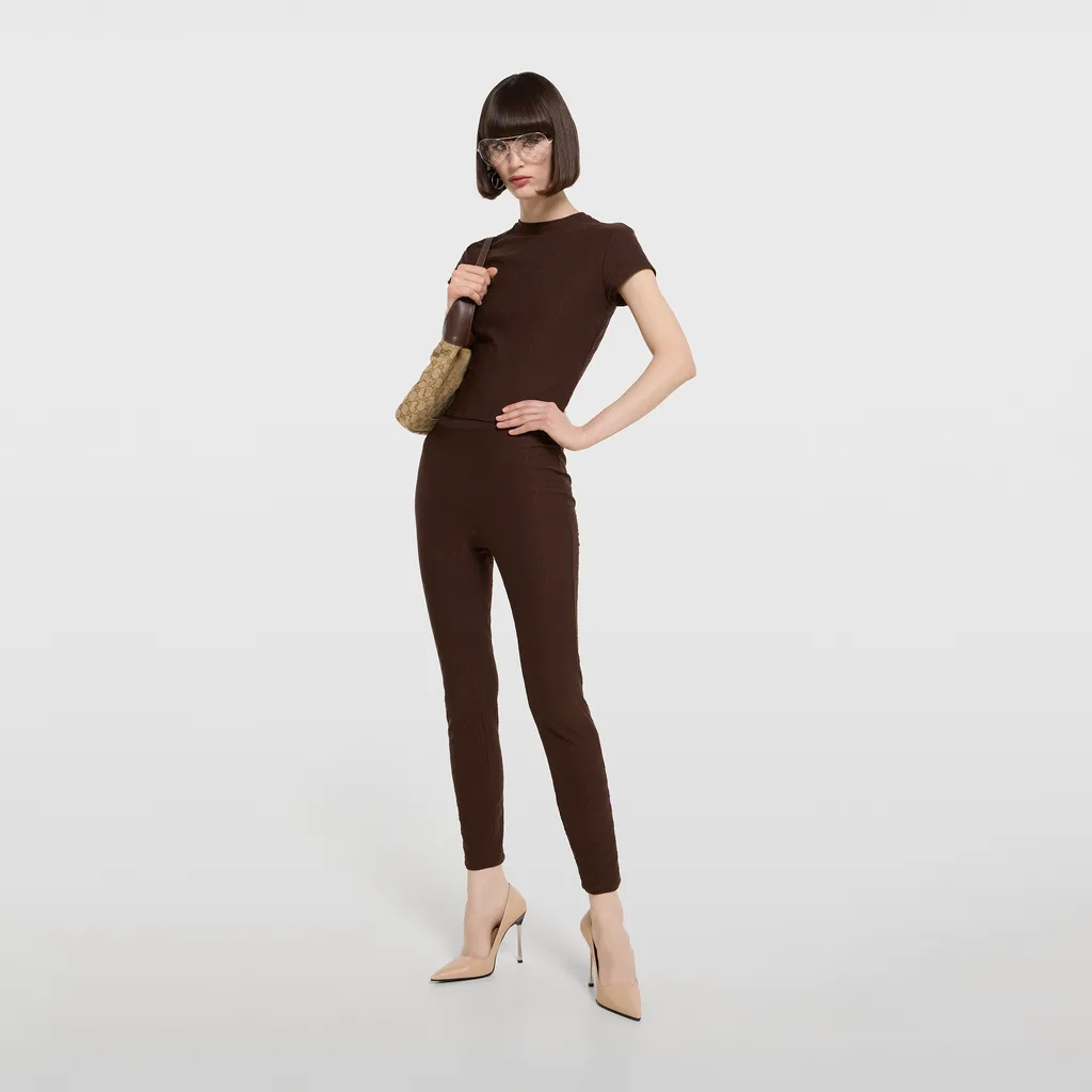 Gg Jersey Jacquard T-Shirt