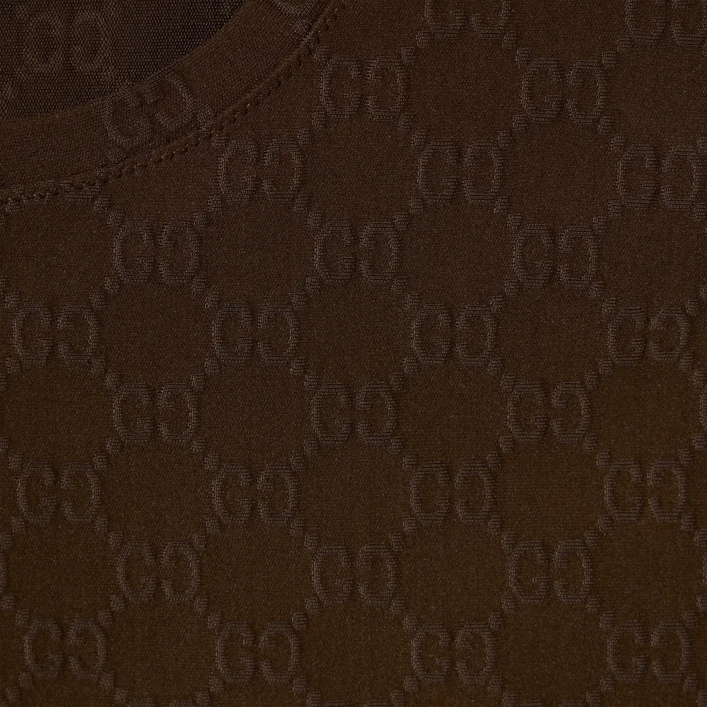 Gg Jersey Jacquard T-Shirt