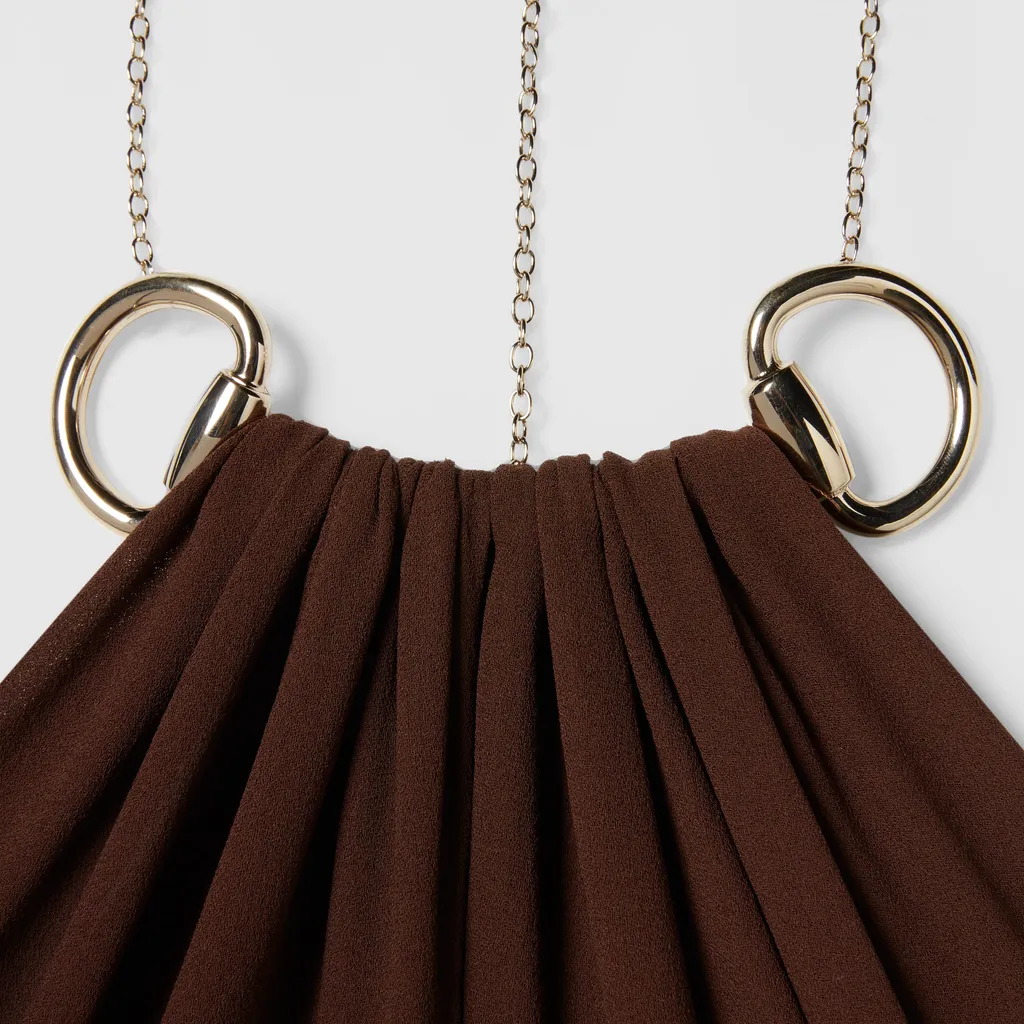 Silk CrÊPe Long Dress