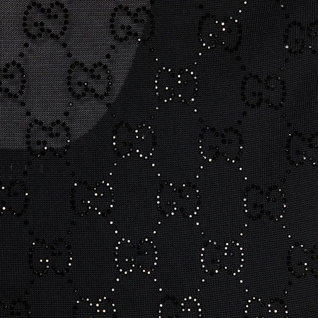 Gg Crystal Embroidered Dress