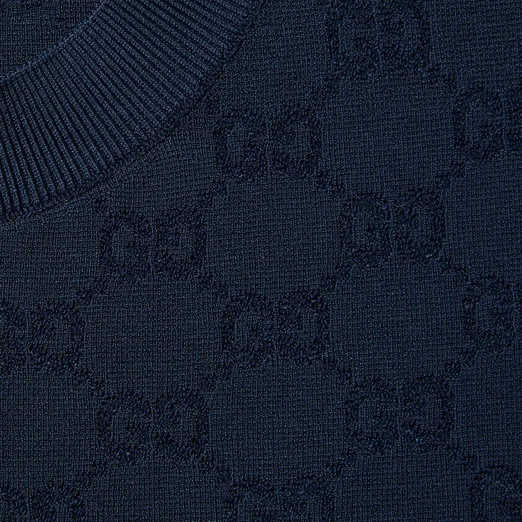 Gg Fine Fabric Jacquard Top