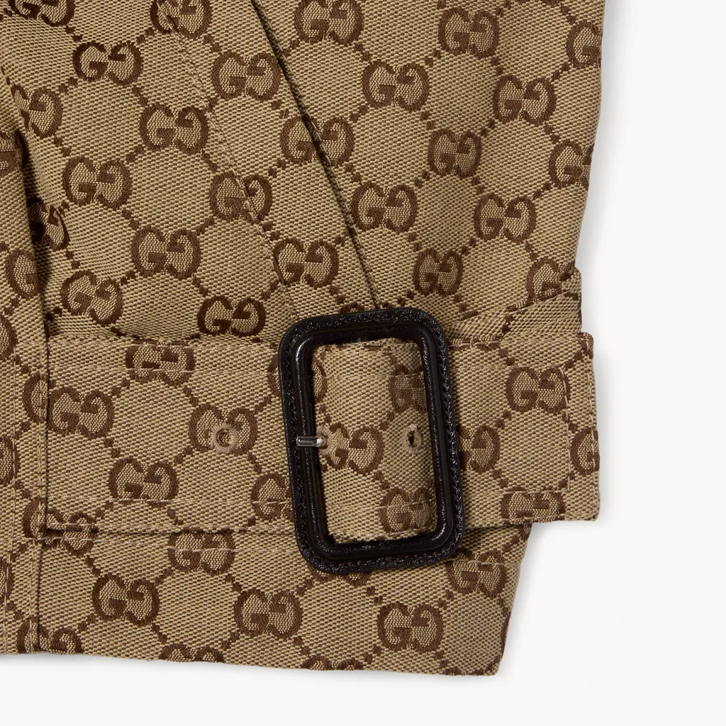 Gg Canvas Bomber Jacket