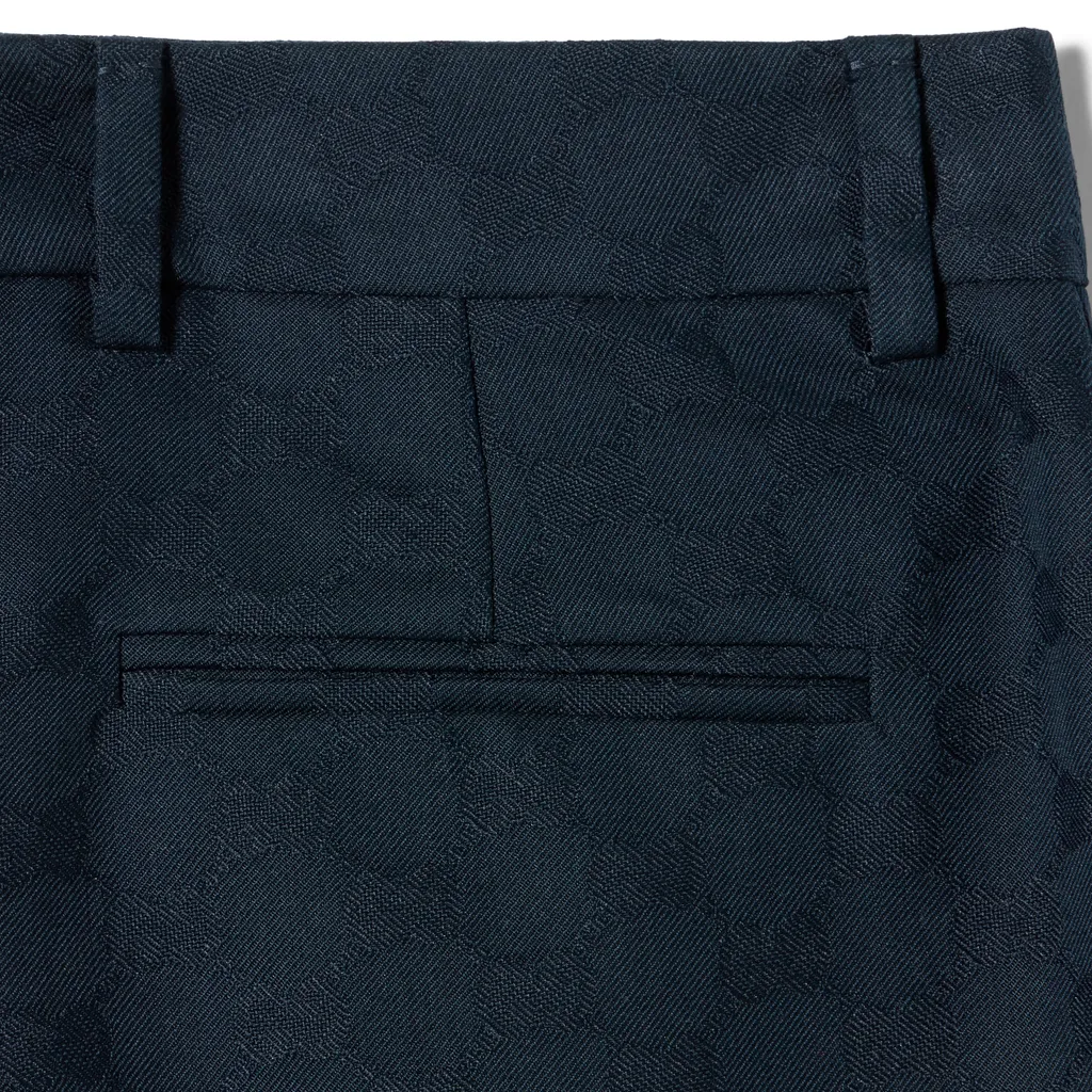 Gg Cotton Gabardine Trousers