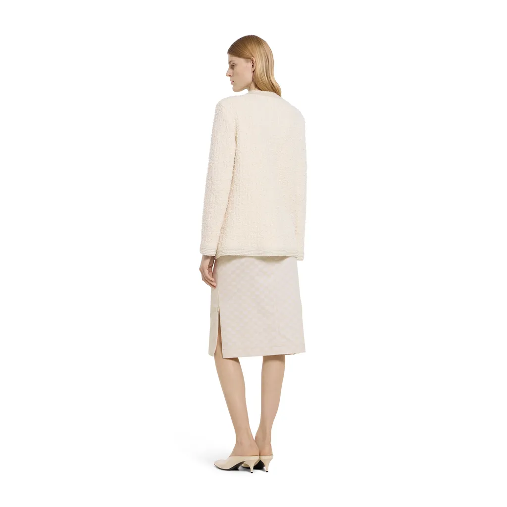 Gg Cotton Gabardine Skirt