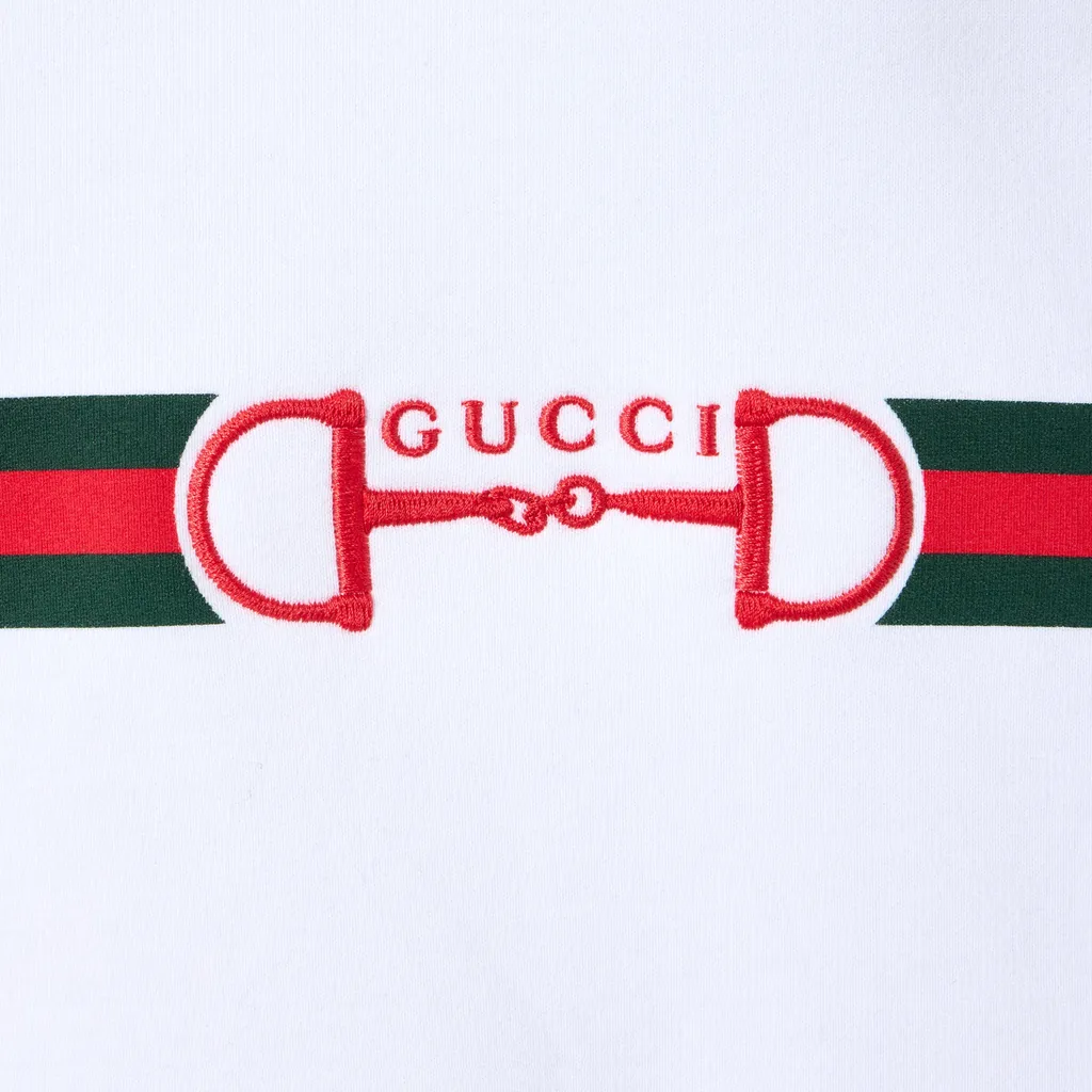 Cotton Jersey Sweatshirt With Print