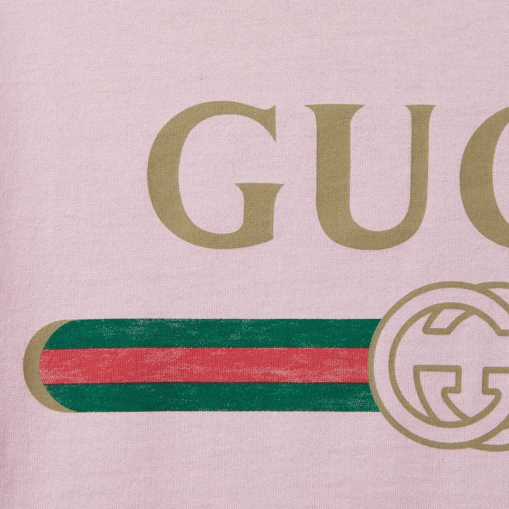 Cotton Jersey T-Shirt With Print