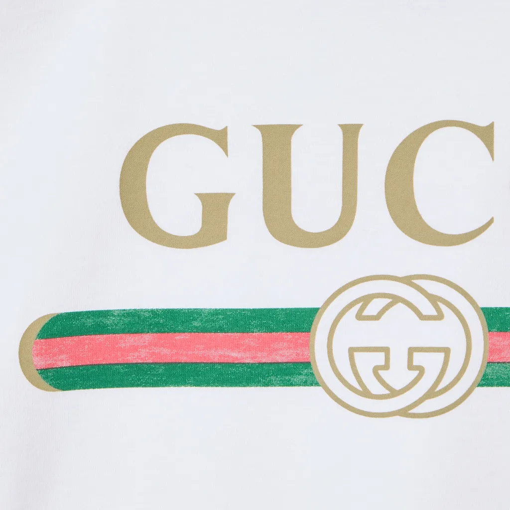 Cotton Jersey T-Shirt With Print
