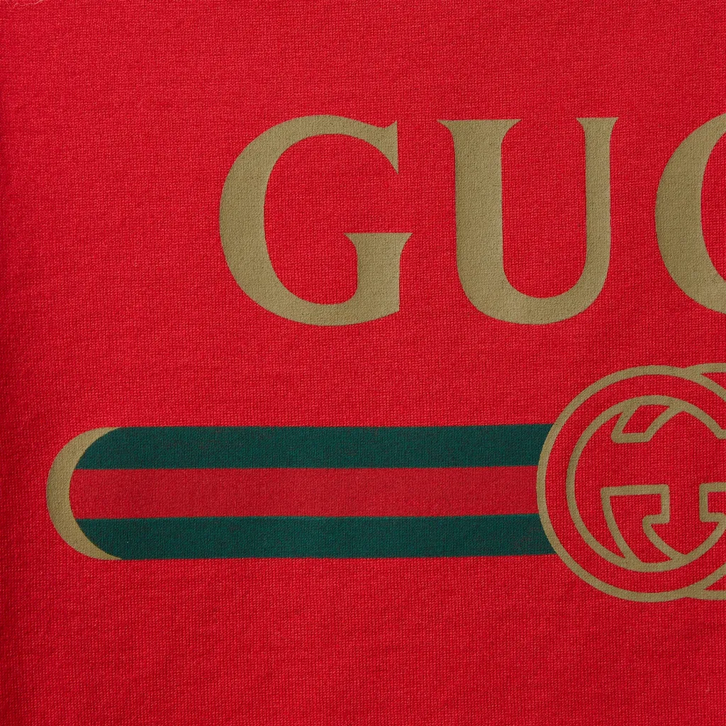 Cotton Jersey T-Shirt With Print