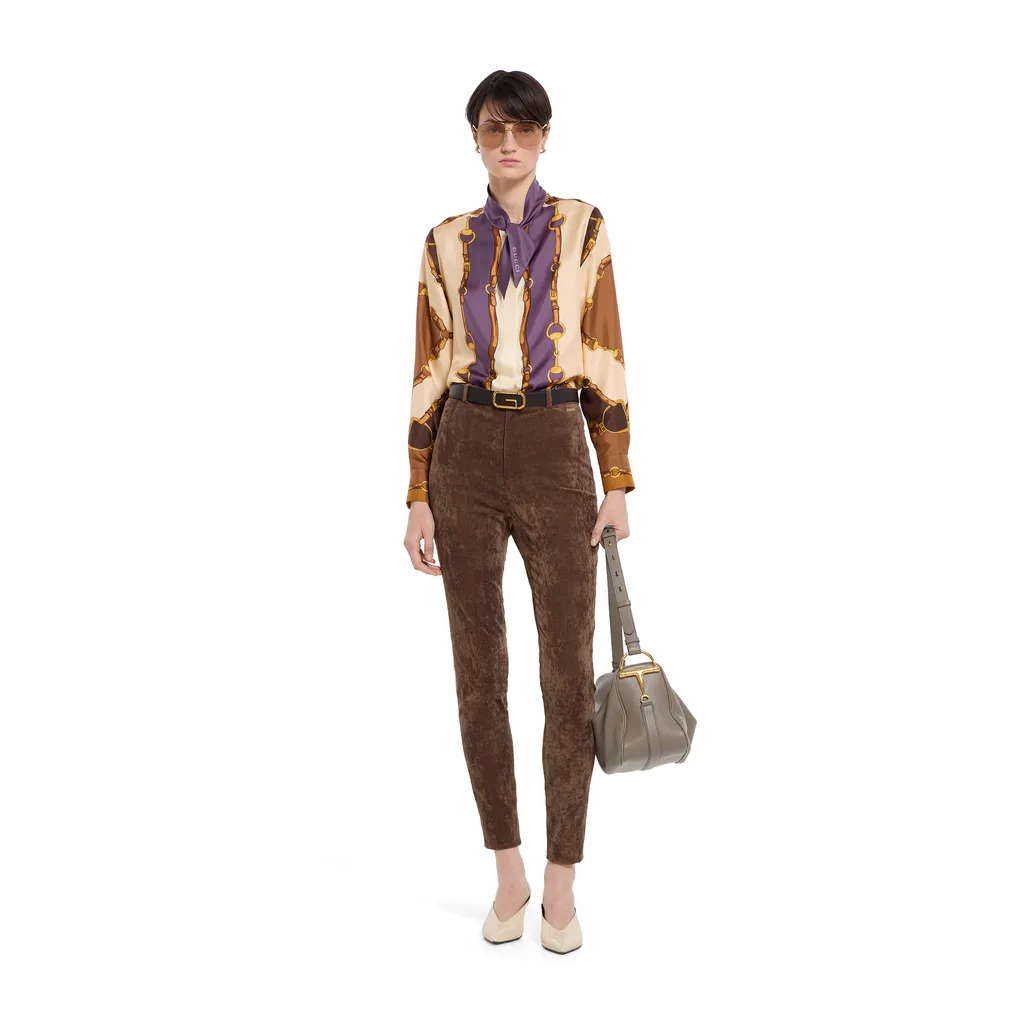 Printed Silk Till Shirt