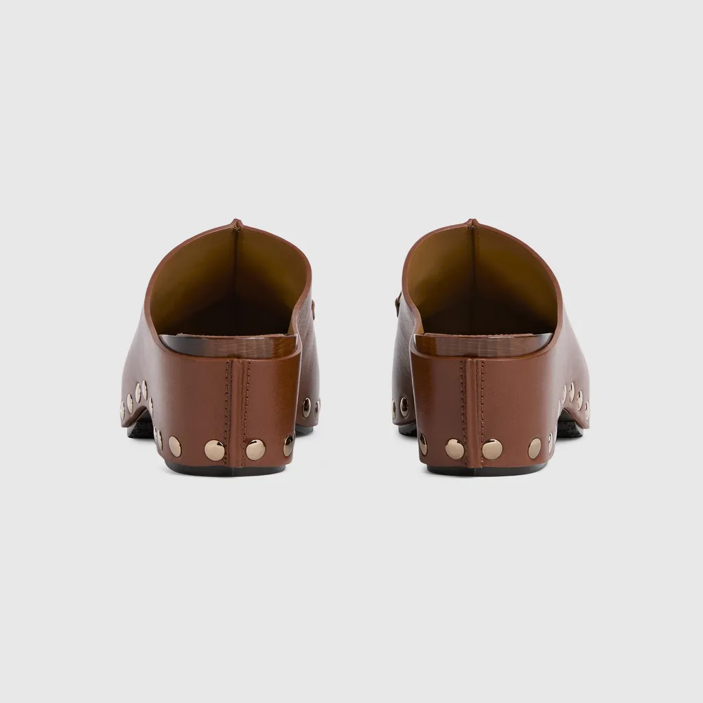 Platform Clog With Horsebit