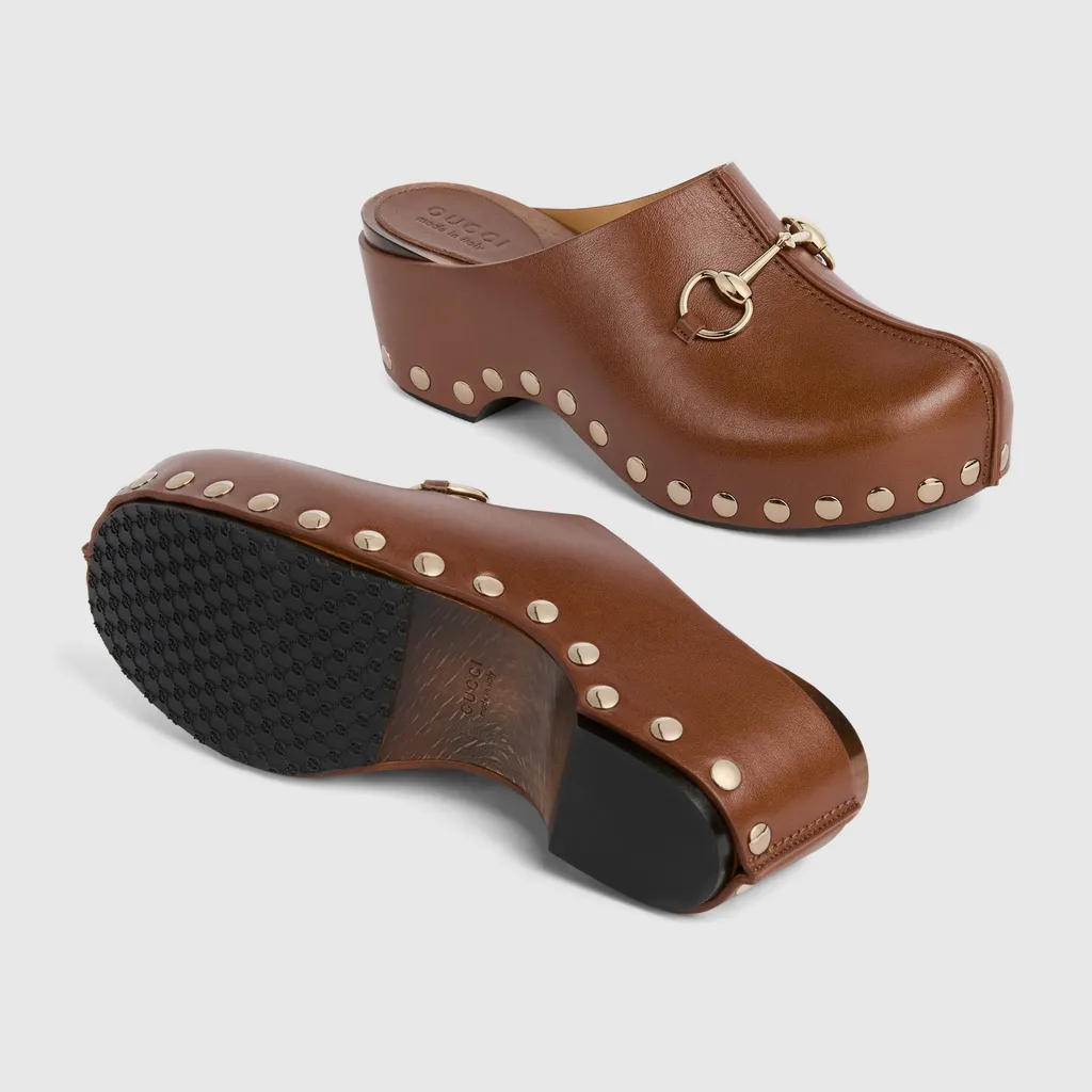 Platform Clog With Horsebit