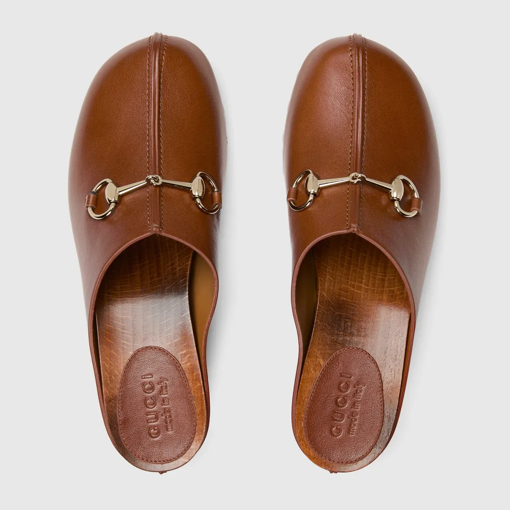 Platform Clog With Horsebit