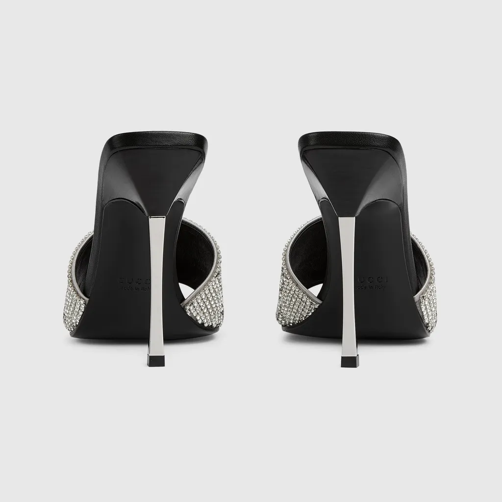Crystal Bombshell Slide Sandal