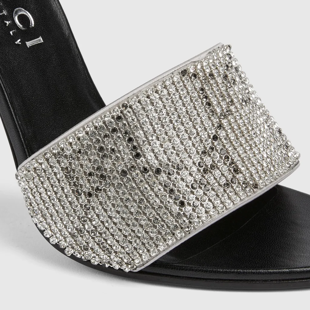 Crystal Bombshell Slide Sandal