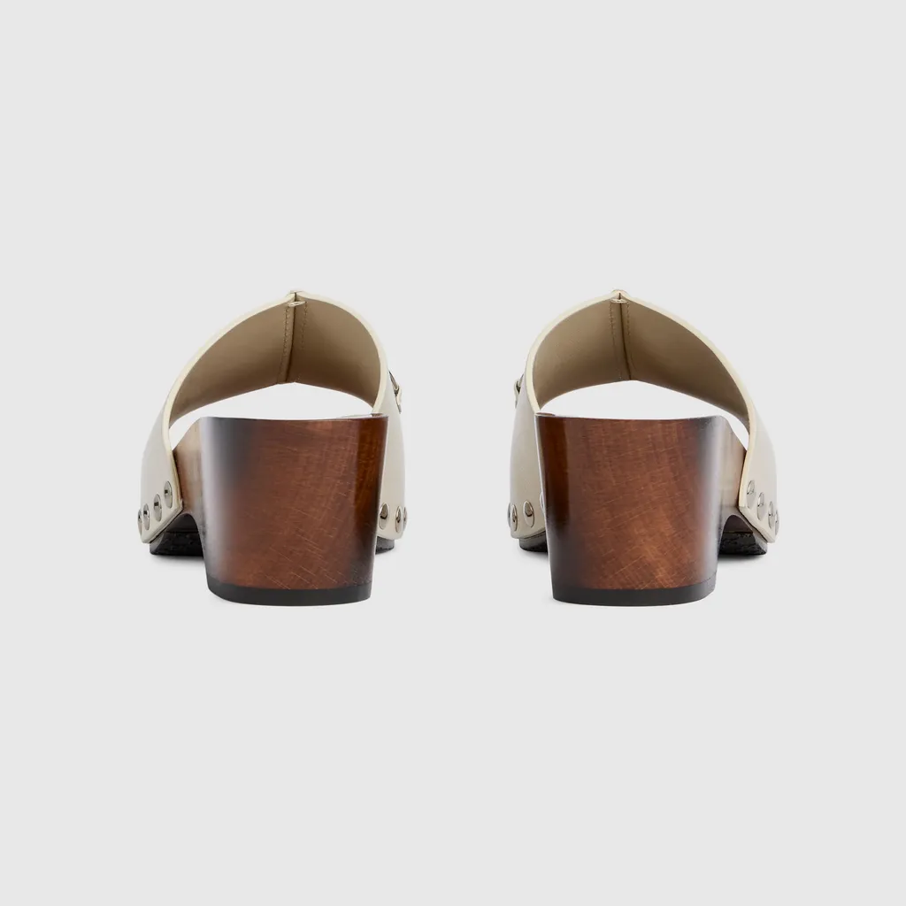 Platform Clog With Horsebit