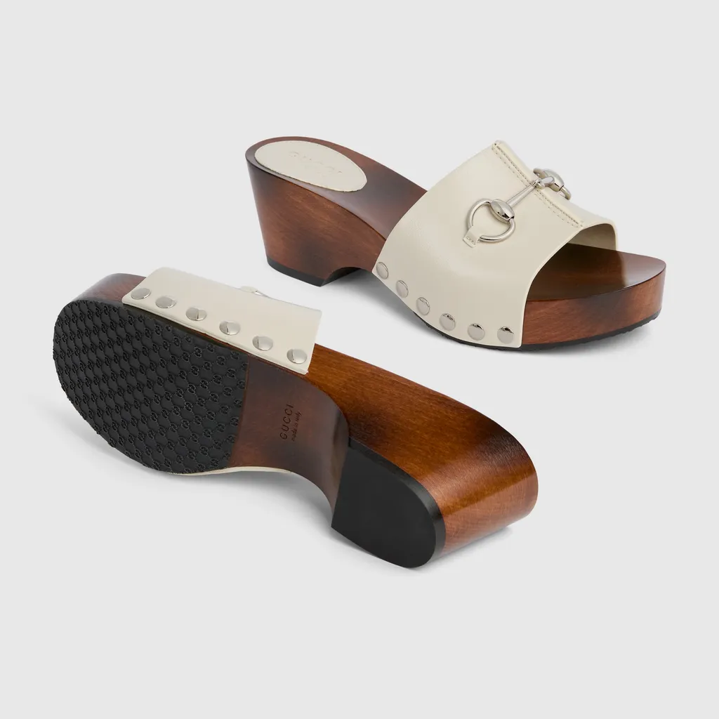 Platform Clog With Horsebit