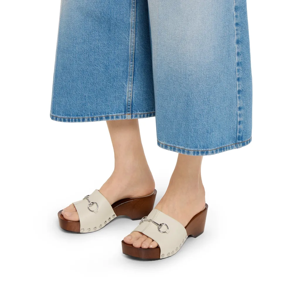 Platform Clog With Horsebit