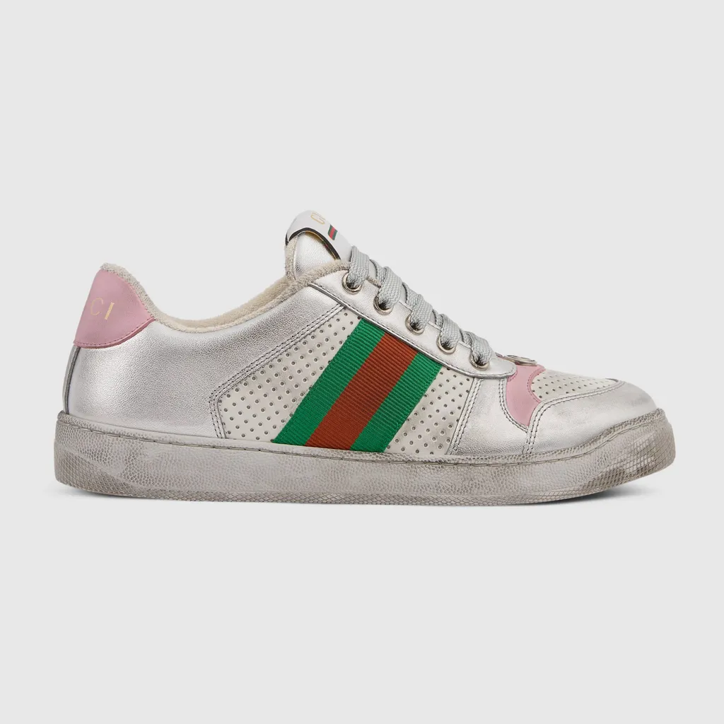 Worn-Out Effect Screener Sneaker