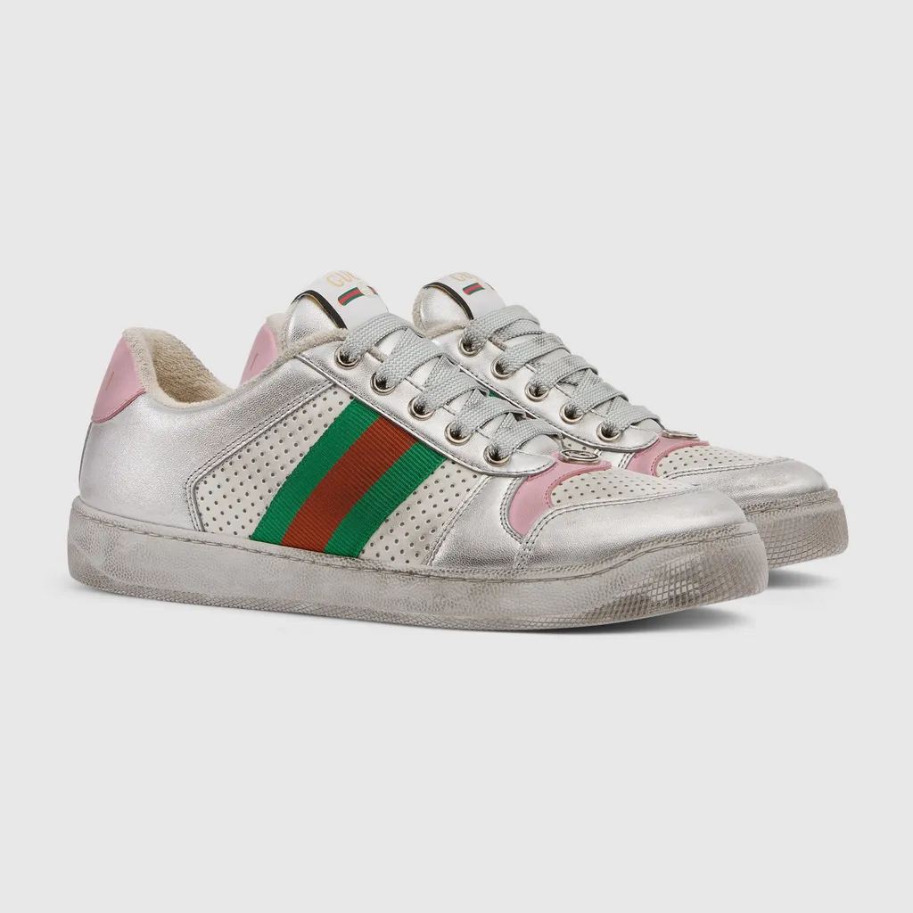 Worn-Out Effect Screener Sneaker