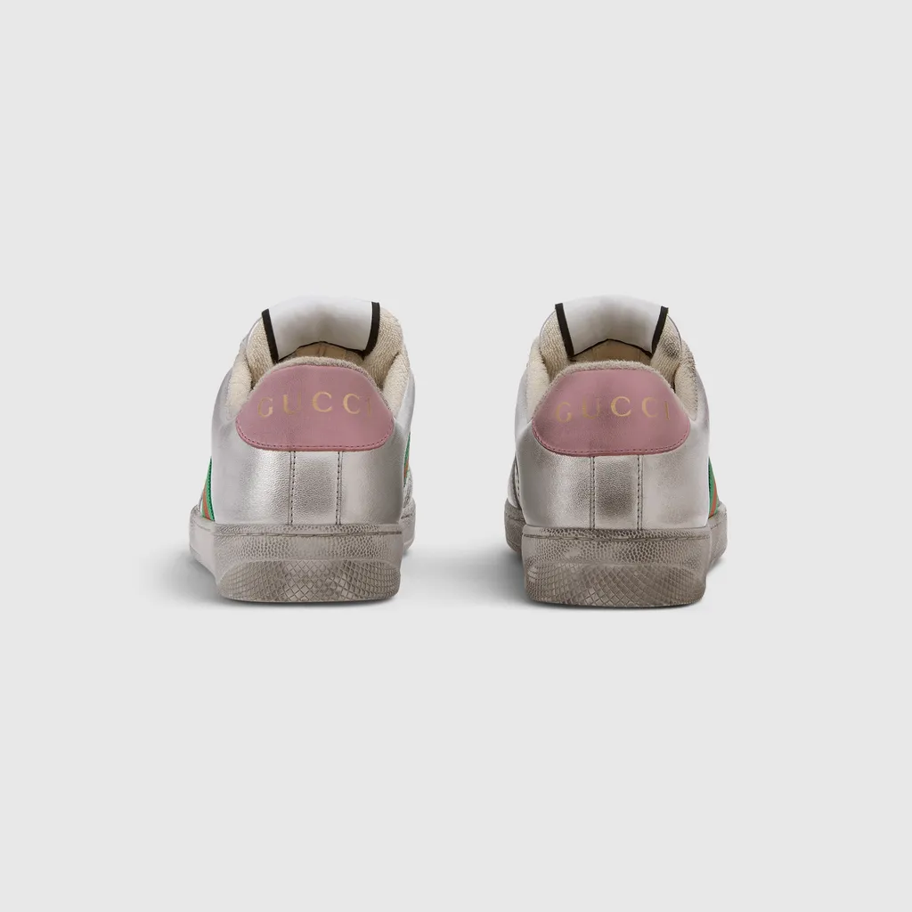 Worn-Out Effect Screener Sneaker