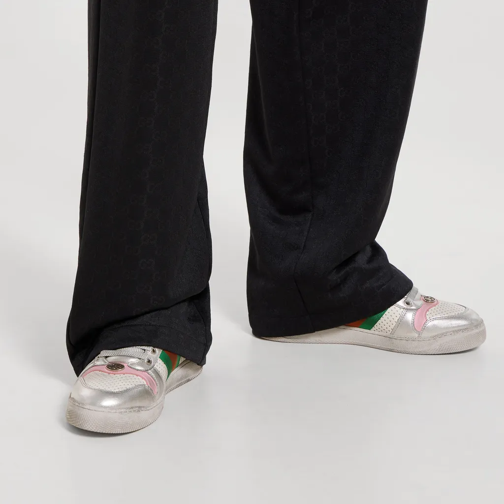 Worn-Out Effect Screener Sneaker