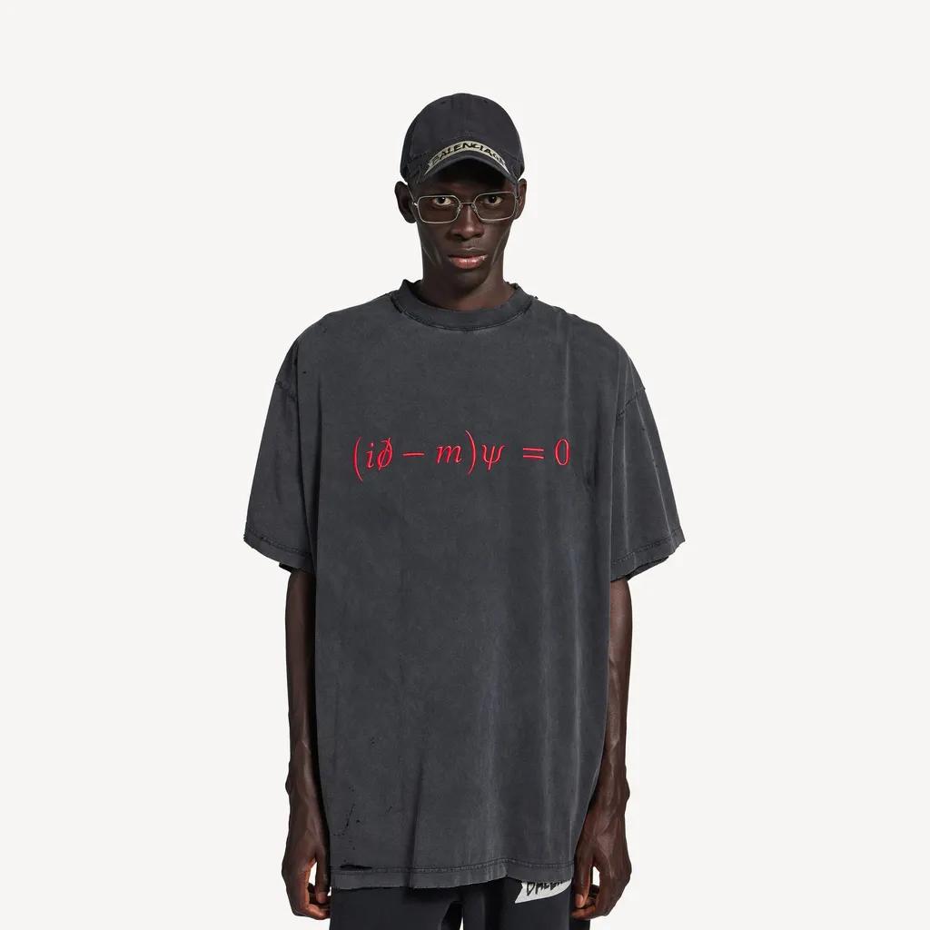 Dirac Equation Oversized T-Shirt