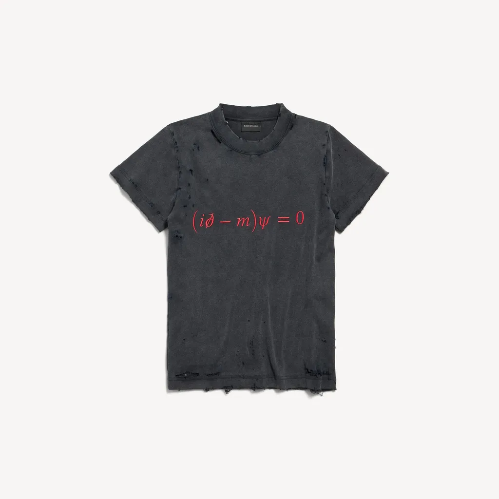 Dirac Equation Fitted T-Shirt