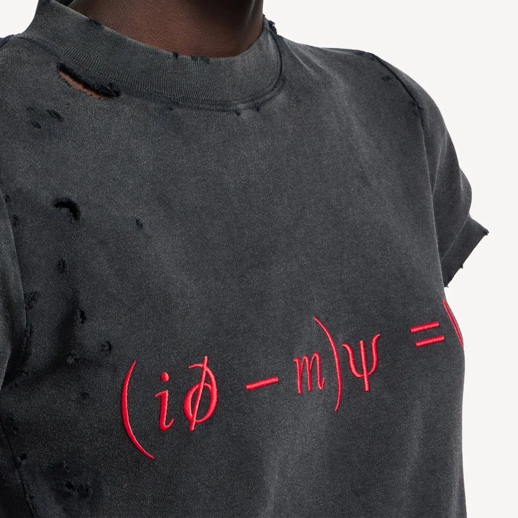Dirac Equation Fitted T-Shirt