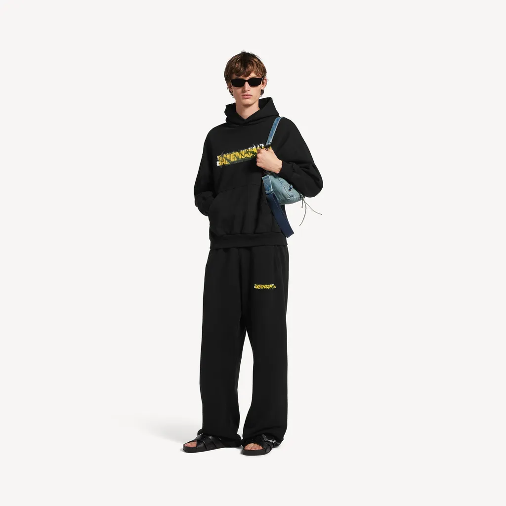 Messy Spray Baggy Sweatpants