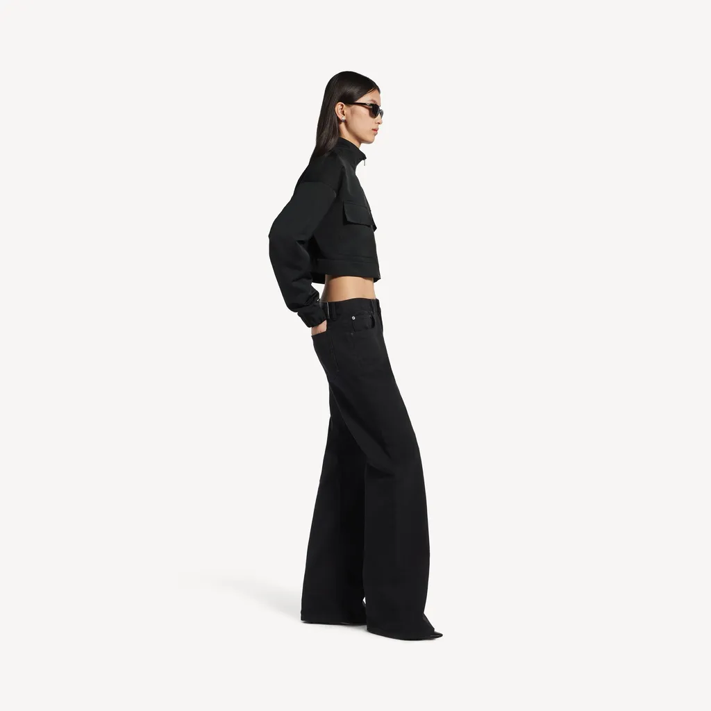 Cropped Tracksuit Jacket