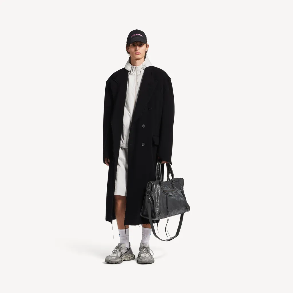 Raw Edge Coat
