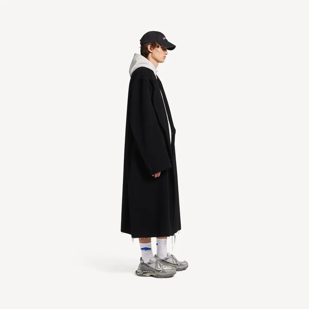 Raw Edge Coat