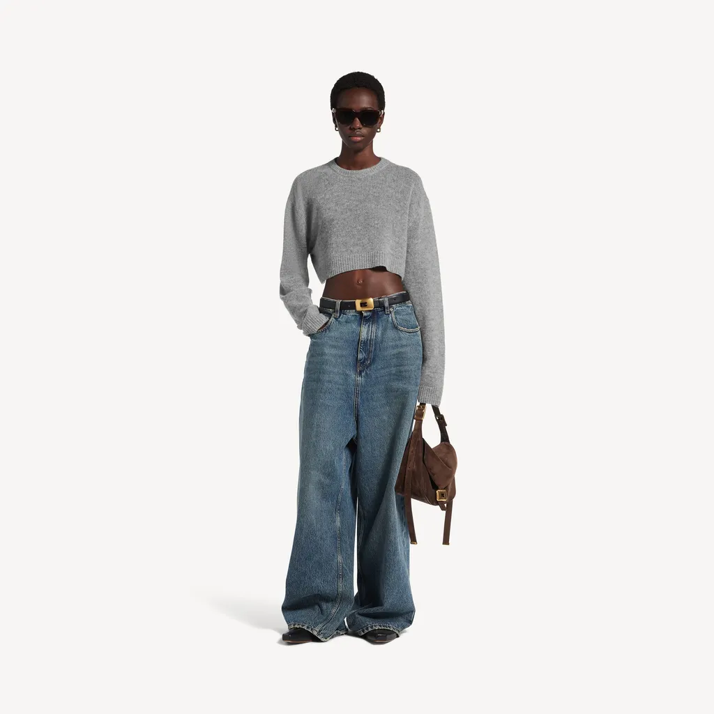 Cropped Crewneck