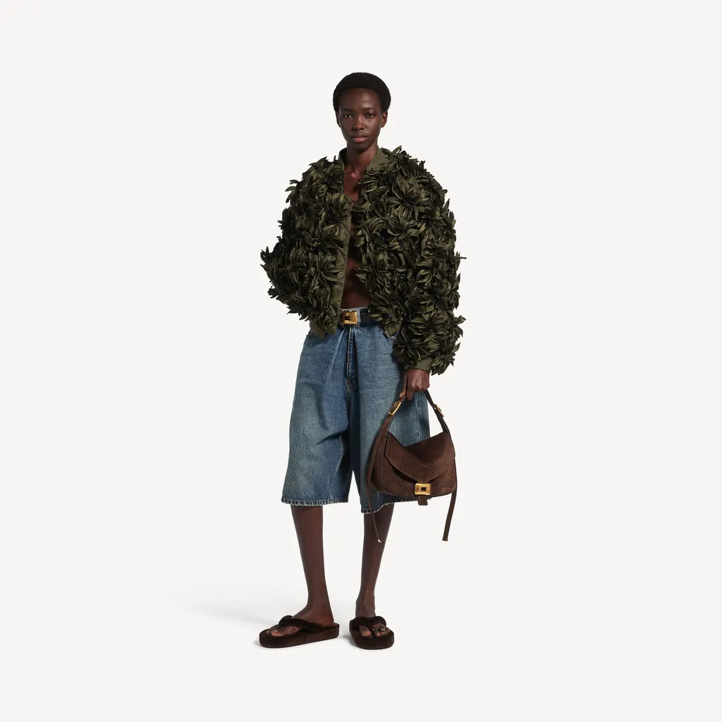 Flowers Cocoon Bomber