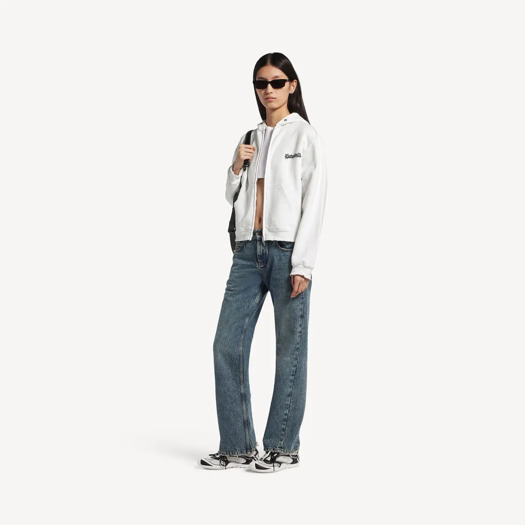 Salon De Couture Zip-Up Hoodie Regular Fit