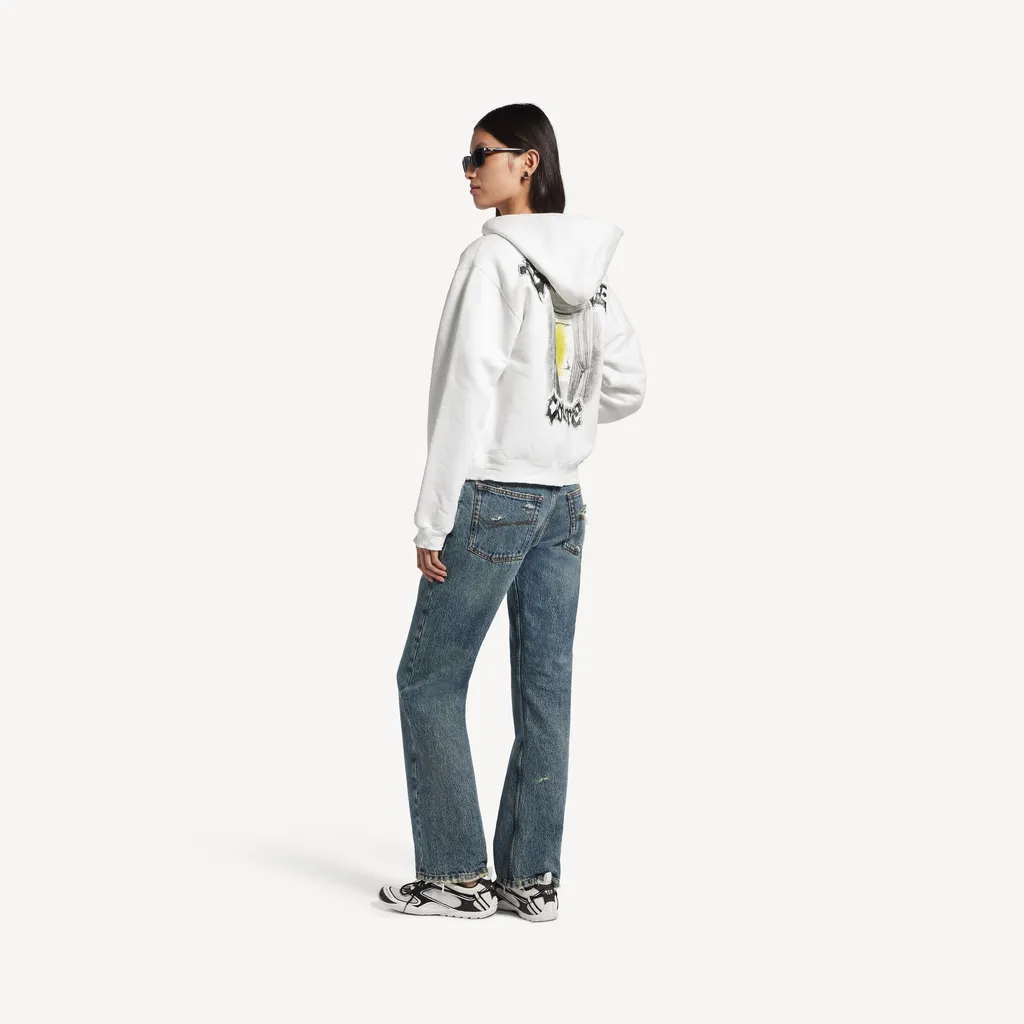 Salon De Couture Zip-Up Hoodie Regular Fit
