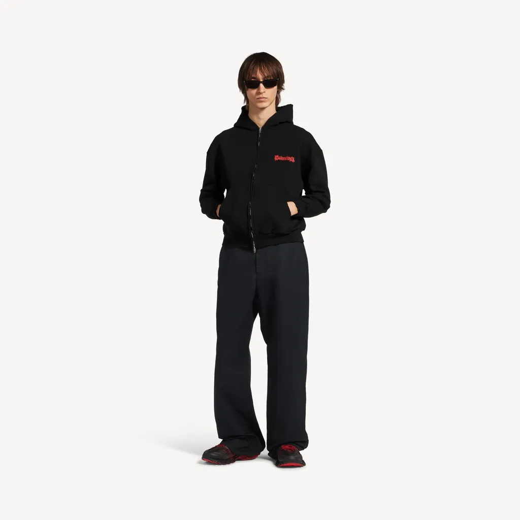 Salon De Couture Zip-Up Hoodie Regular Fit