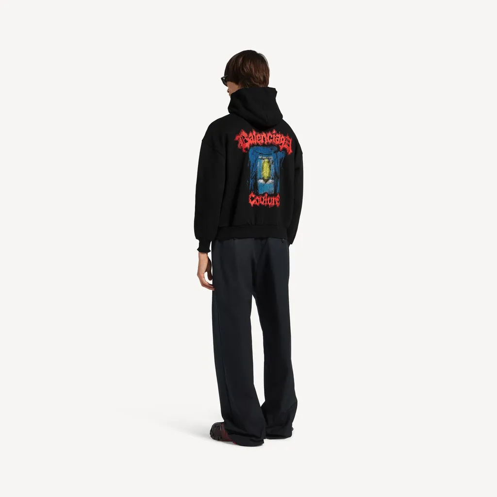 Salon De Couture Zip-Up Hoodie Regular Fit
