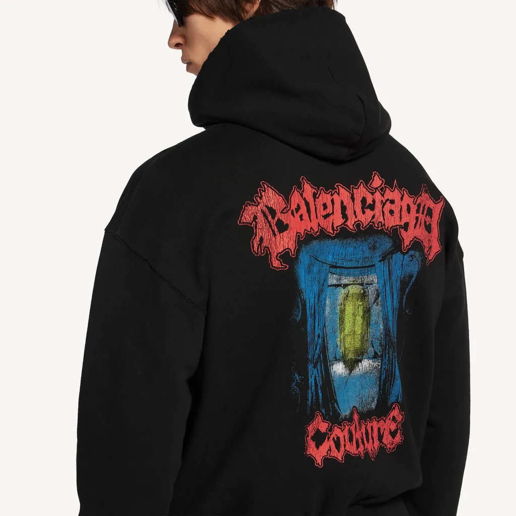 Salon De Couture Zip-Up Hoodie Regular Fit
