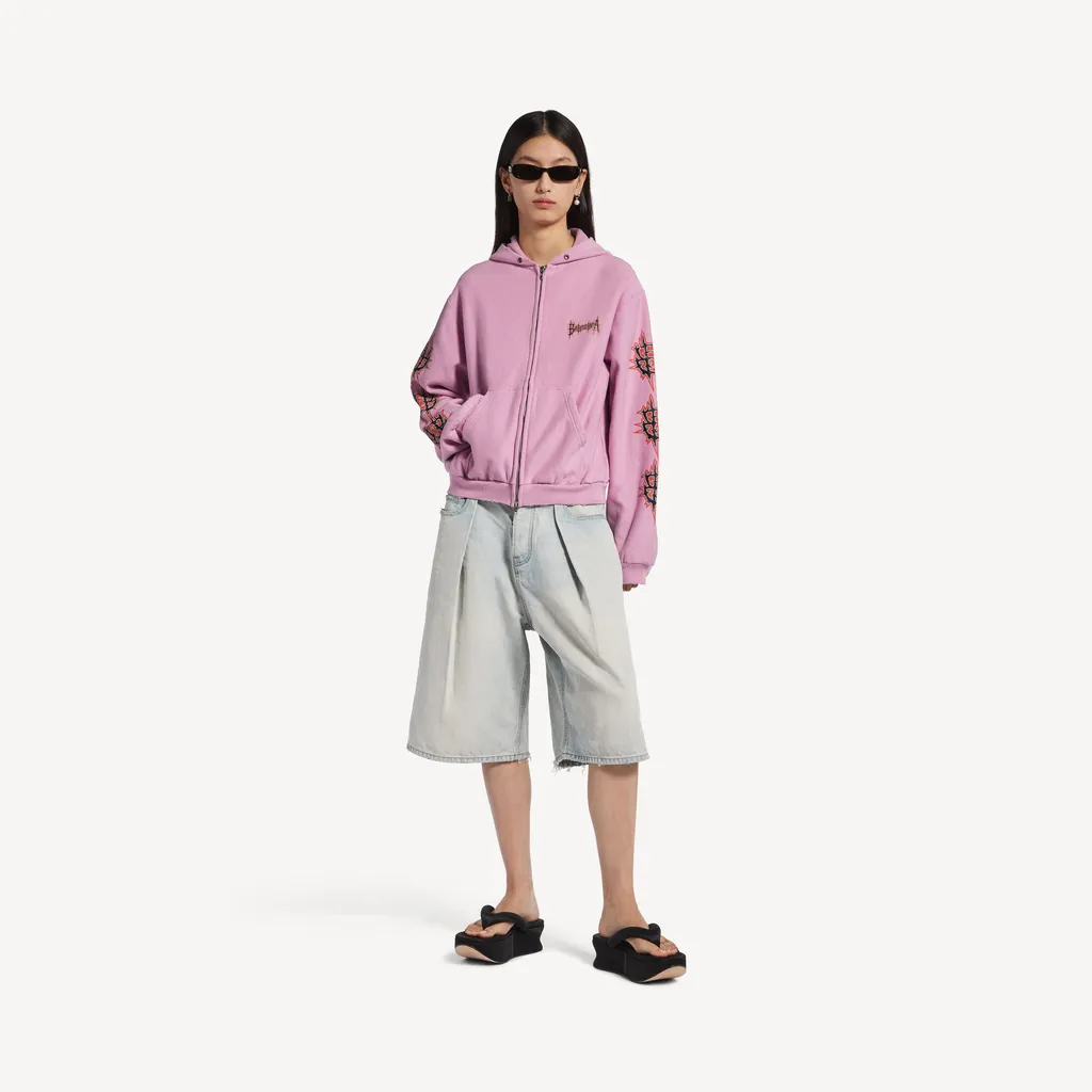 Sacré CŒUr Zip-Up Hoodie Medium Fit