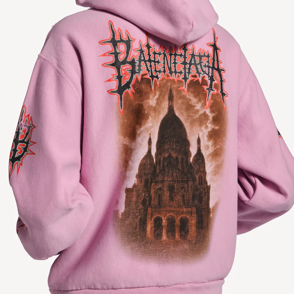 Sacré CŒUr Zip-Up Hoodie Medium Fit