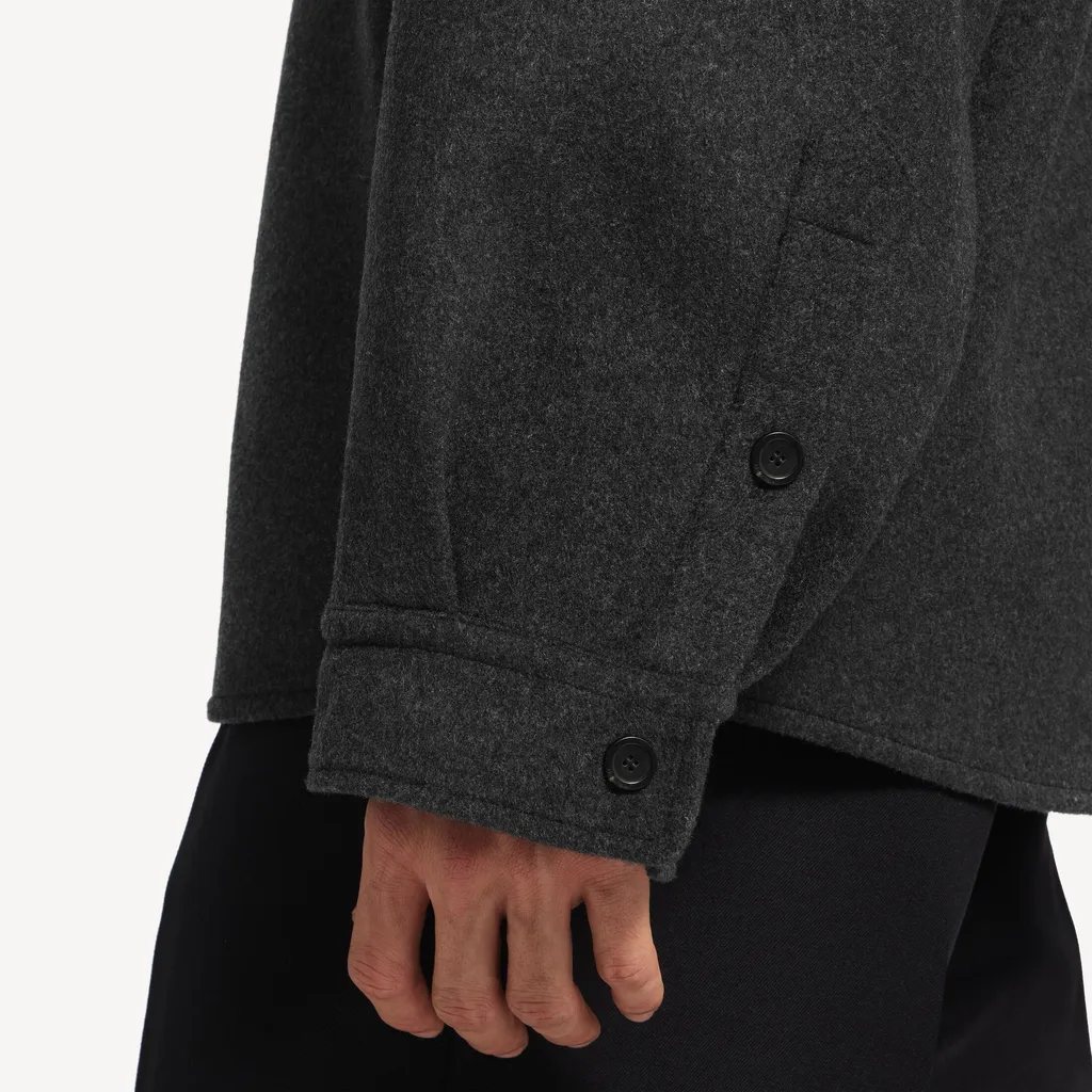 Brushed Wool Overshirt