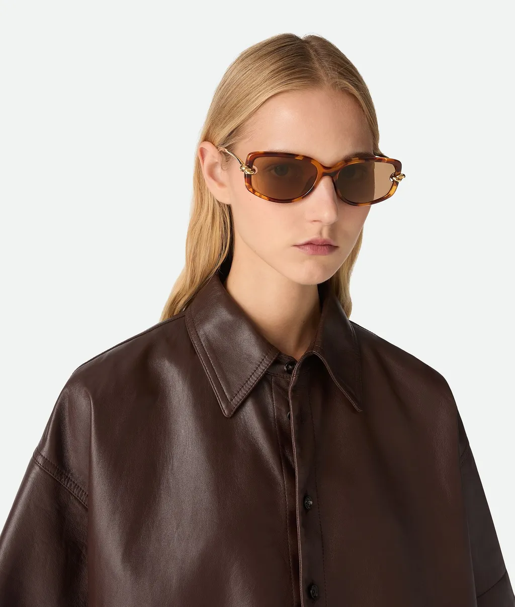 Knot Rectangular Sunglasses
