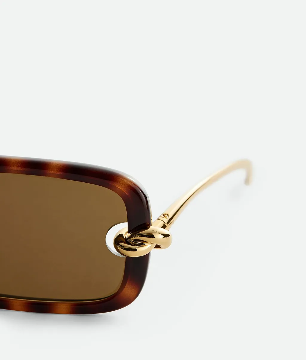 Knot Rectangular Sunglasses