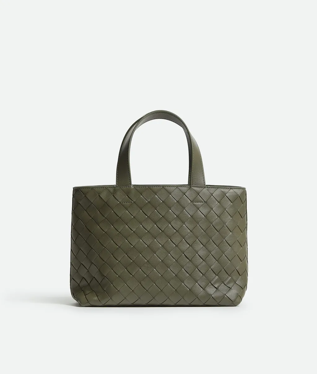 Mini Intrecciato Zipped Tote