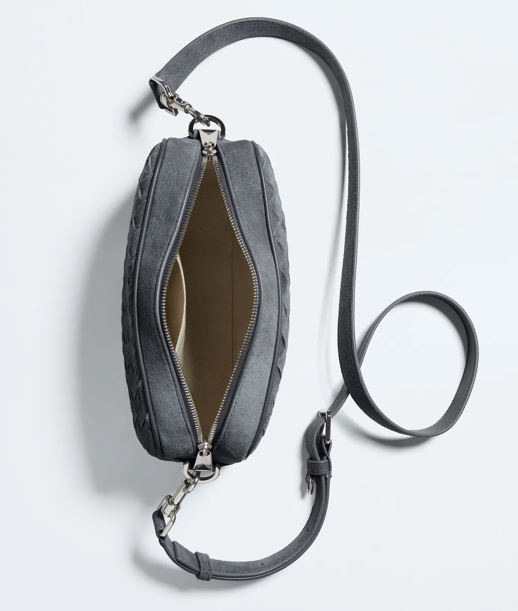 Small Intrecciato Camera Bag