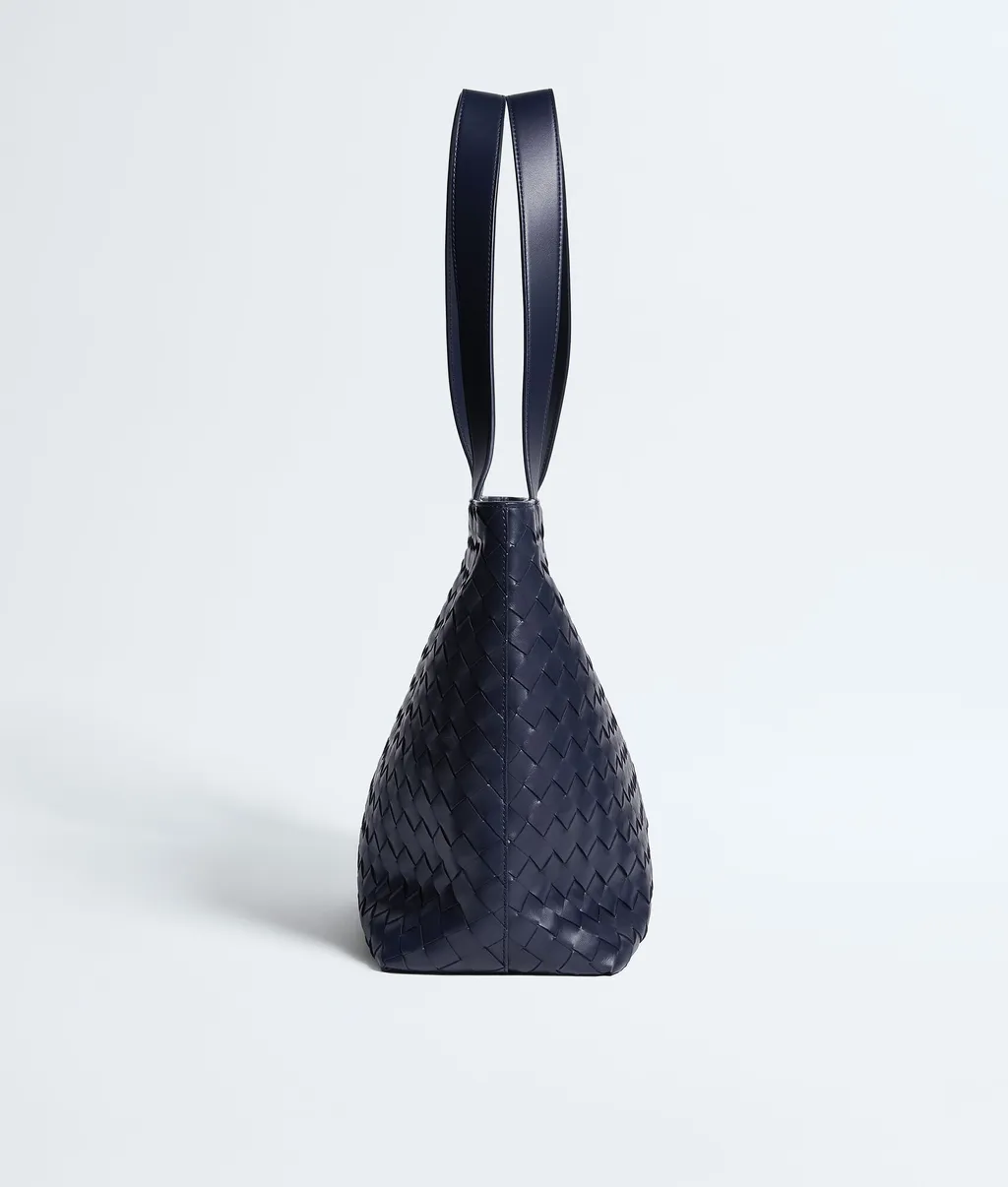 Small Intrecciato Zipped Tote